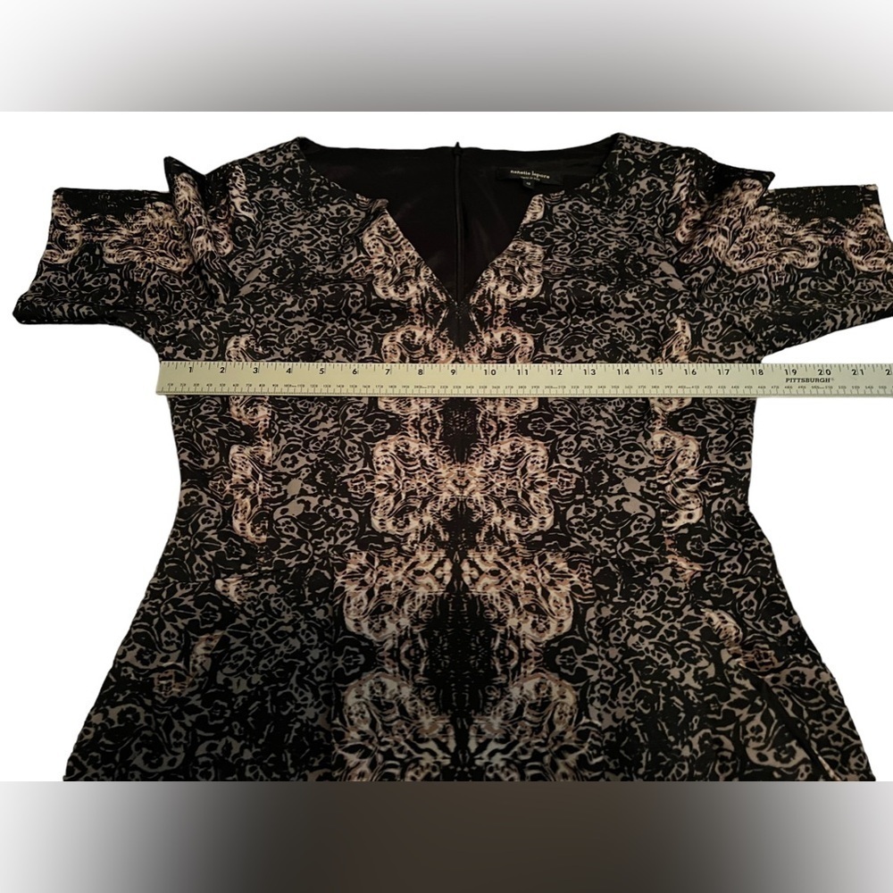 Nanette Lepore Multi Print Merry Go Round Dress 10 - image 8